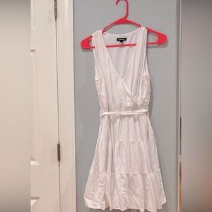 Express white dress